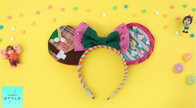 BUAT MICKEY EARS YANG TERINSIPRASI OLEH RALPH DAN VANELLOPE UNTUK KAMU DAN SAHABATMU!